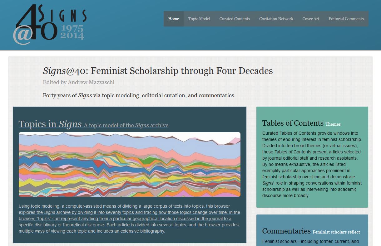 RUcore hosts “Signs@40: Feminist Scholarship through Four Decades”