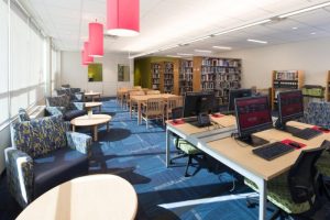Carey Library interior