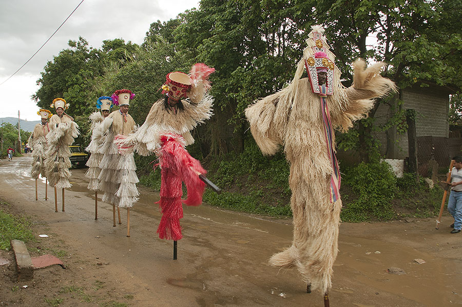 Credit Line: Laura Anderson Barbata, Performance for San Pedro Festivities, 2011, Zaachila, Oaxaca. Photo: Marco Pacheco / Image courtesy of the artist.