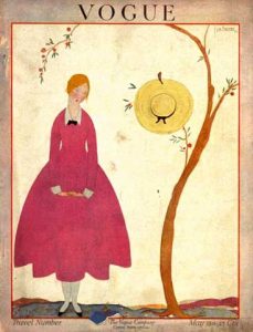Cover of 1917 Vogue