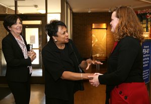 Dr. Carla Hayden, 14th Librarian of Congress, tours the Paul Robeson Library at Rutgers University—Camden, image