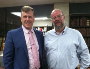 Jeffrey Trzeciak visiting Newark public library image
