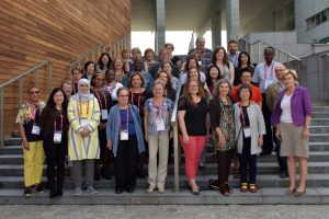 The presenters and participants of the workshop group image