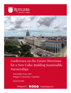 Rutgers–Camden's Conference on Cuba will be open to the public on November 6.