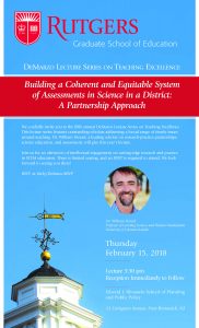 Join the Graduate School of Education for the DeMarzo Lecture on Teaching Excellence on February 15.