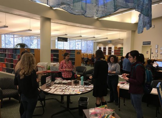 button making event at Chang Library