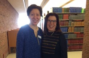 Mei Ling Lo and Judy Cohn at LSM Open House