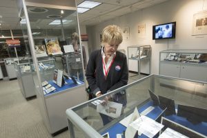 Photo of Lautenberg Papers exhibit