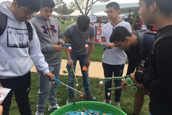 boys fishing