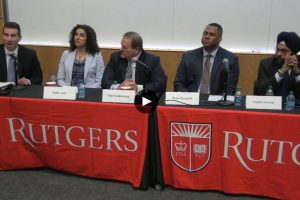 panelists at table