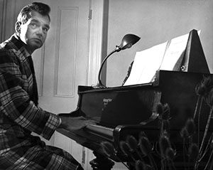 Robert Moevs at piano