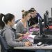 students in class