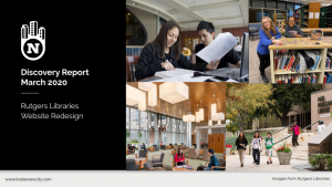 Screenshot of NewCity discovery report