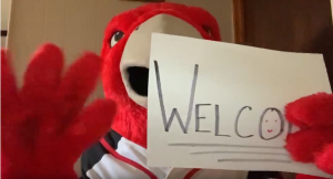 The Scarlet Raptor in a virtual welcome in honor of National Decision Day
