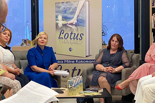 "Lotus" book event for Ermira Mitre.