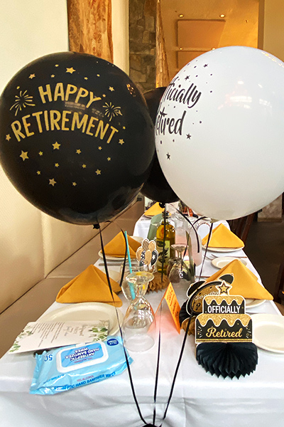 Judy Cohn's retirement party at Calandra's il Vecchio Cafe in Caldwell, NJ, on August 26, 2022.