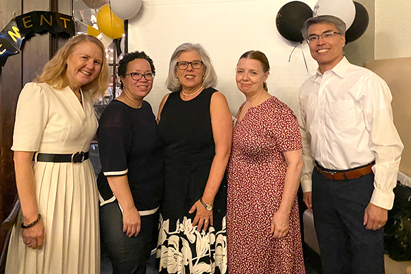 Judy Cohn's retirement party at Calandra's il Vecchio Cafe in Caldwell, NJ, on August 26, 2022.