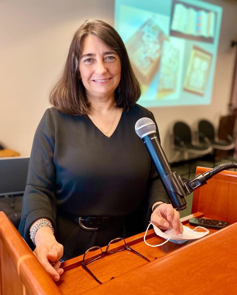 Artist Sandra C. Fernández.