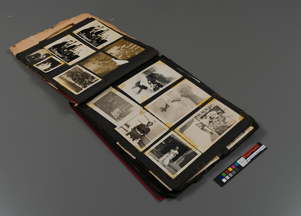 Basie family photo album.