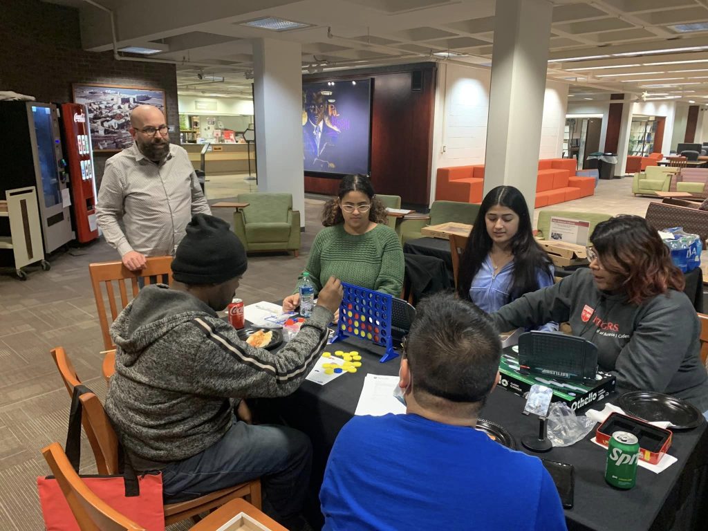 Game and Puzzle Night at Robeson Library.