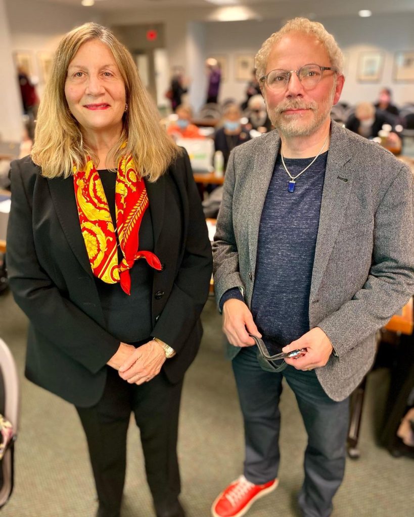 Virginia Fabbri Butera and Michael Cooper.