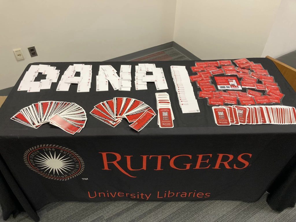 DANA Library Mobile Swag Display