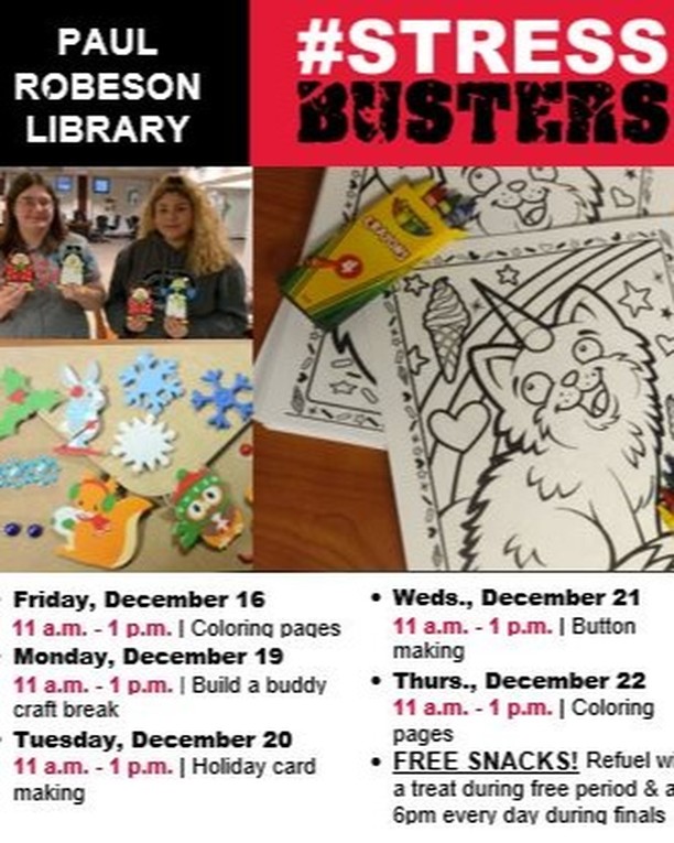 Robeson stressbusters ad.