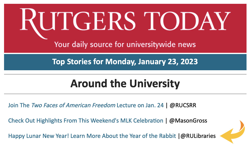 Rutgers Today - 012323 - Lunar New Year
