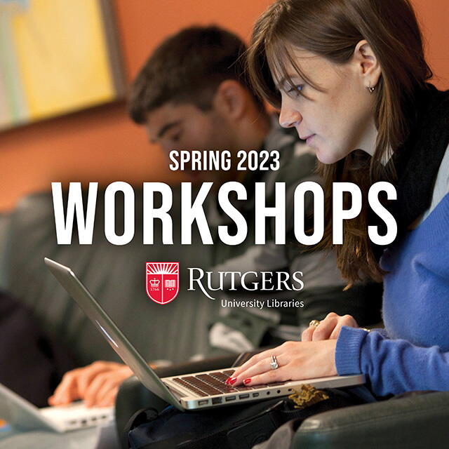 RUL spring 2023 workshops.
