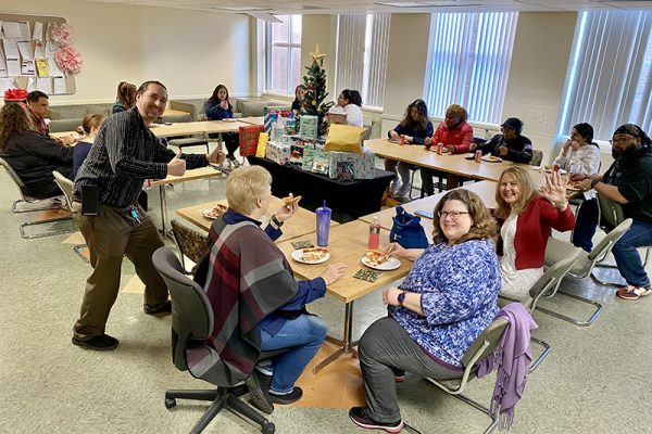 Shipping, logistics, and IT departments holiday party.