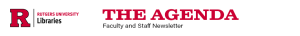 The Agenda - Faculty and Staff Newsletter
