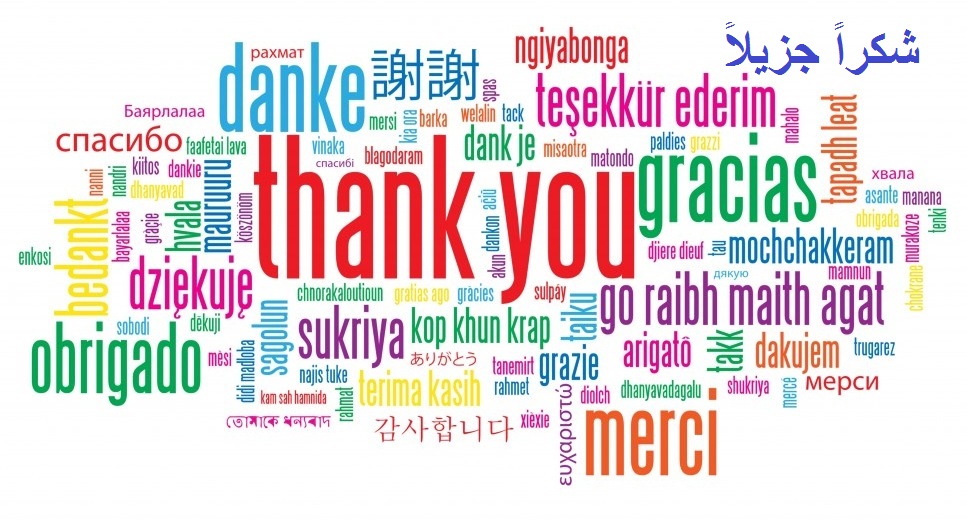 thank you word cloud