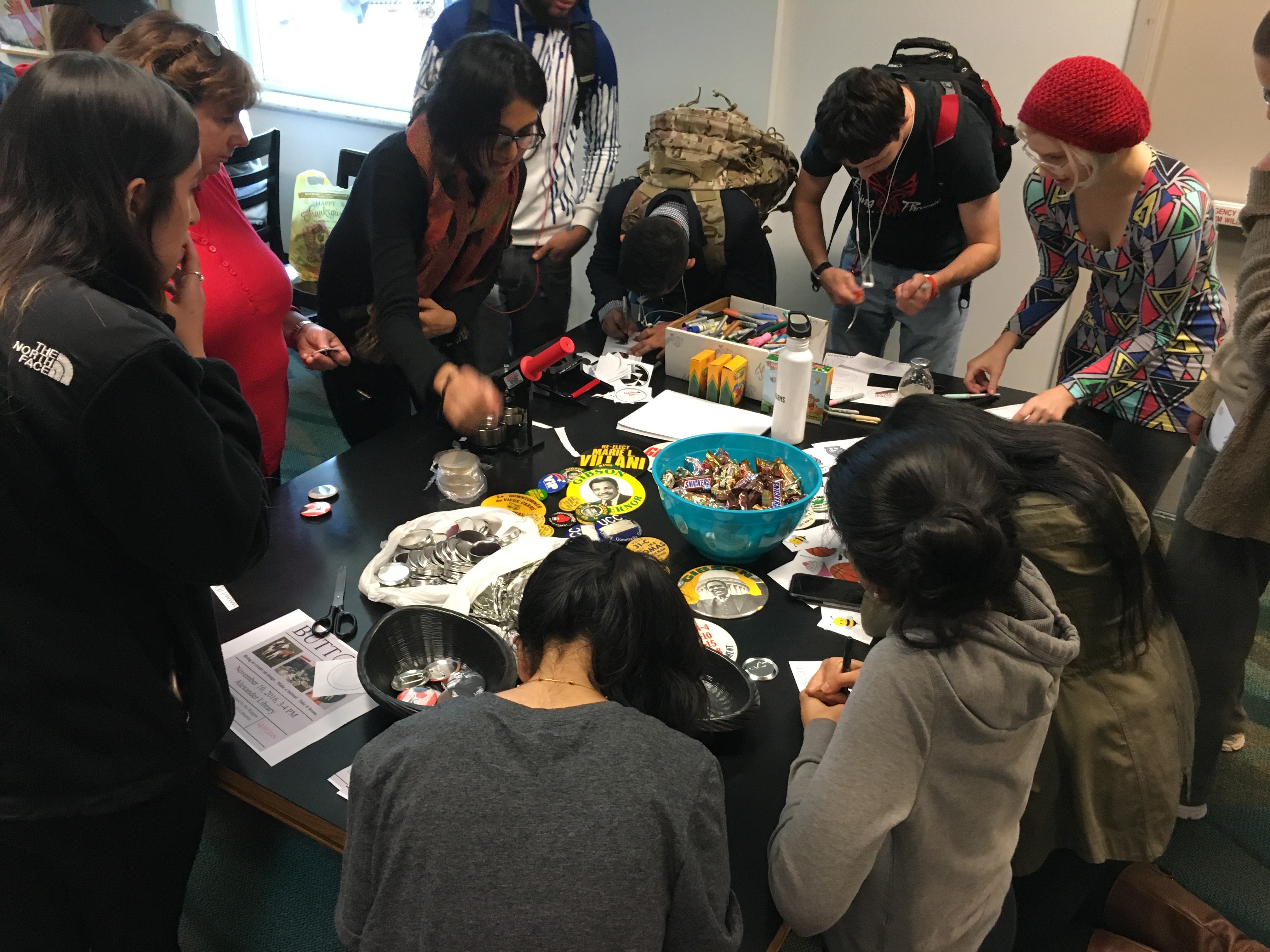 Button Making Events: A Magnet for Engagement