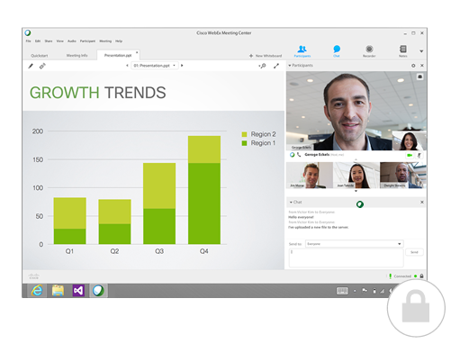 webex screenshot
